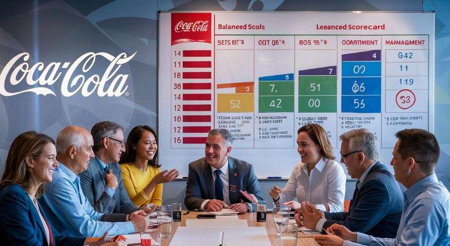Leadership & Management, Balancing Leaderships and Management Style, Balance Score Card at Coco Cola