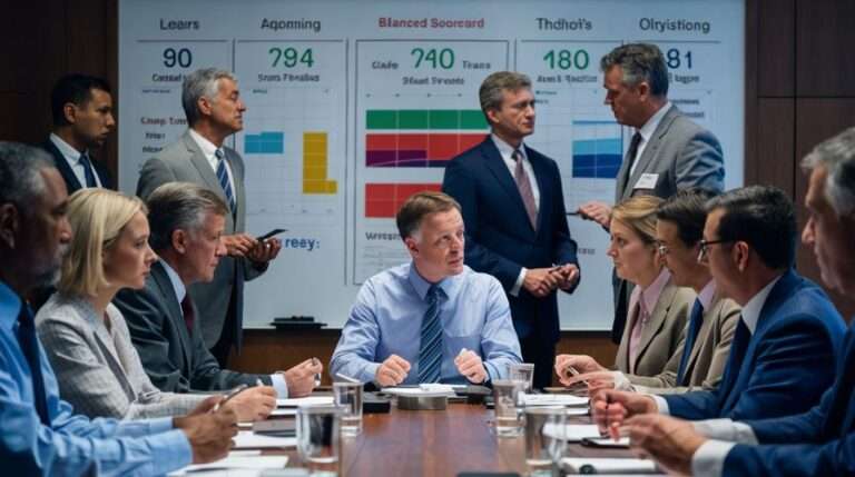 Leadership & Management, Balancing Leaderships and Management Style, Balance Score Card at Coco Cola